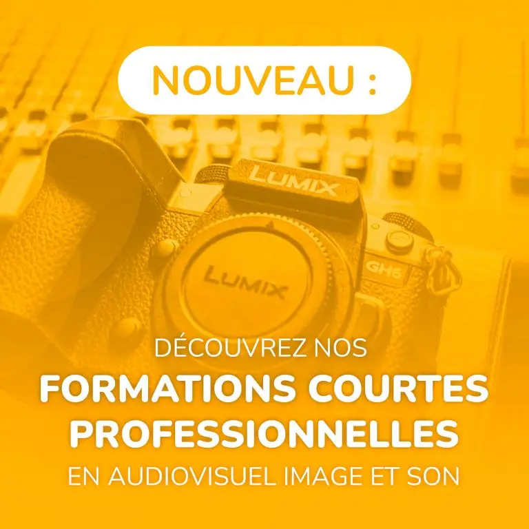 Arrivée des formations courtes en audiovisuel à IPSO Campus